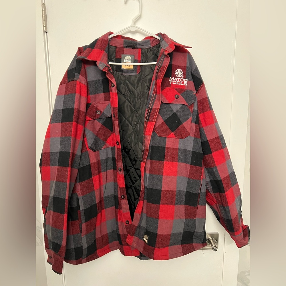 XXL MATCO flannel jacket. Used. No longer available on Matco’s website